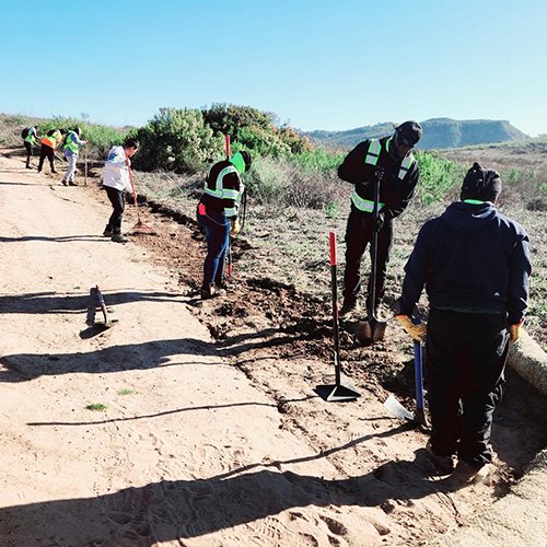 Managed Career Solutions helped with the vital recovery efforts of Monrovia's fire damaged Canyon Park by providing training and certification to WorkSource participants