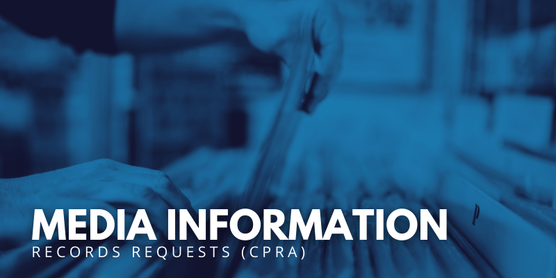 Records Requests (CPRA); pictured files in a filing cabinent