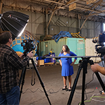 EWDD General Manager Carolyn Hull speaking about the expertise and resources needed for the new Port of Los Angeles Workforce Initiative in a video segment for the annual “State of the Port” address by Port of Los Angeles Executive Director Gene Saroka