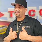 Aaron Jones, owner of Taco Pete’s, a legacy business in the heart of South Central Los Angeles, who utilized the Slauson Vermont BusinessSource Center to help his business succeed